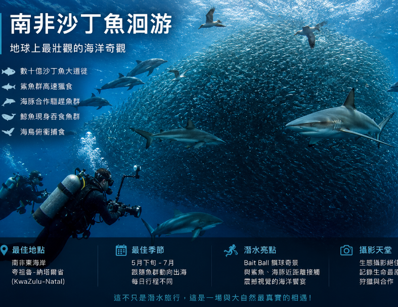 南非沙丁魚洄游 1
